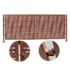 laser cutting fence