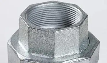 NPT/BSPP screwed rubber joint