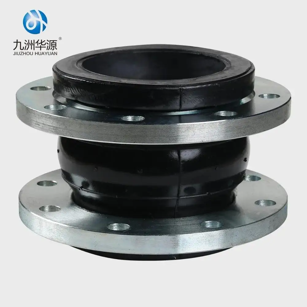Threaded union rubber expansion joint
