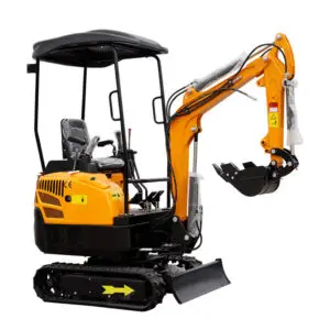 Compact Excavator with Quick Coupler