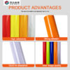 traffic reflective film